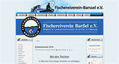 Desktop Screenshot of fischereiverein-barssel.de